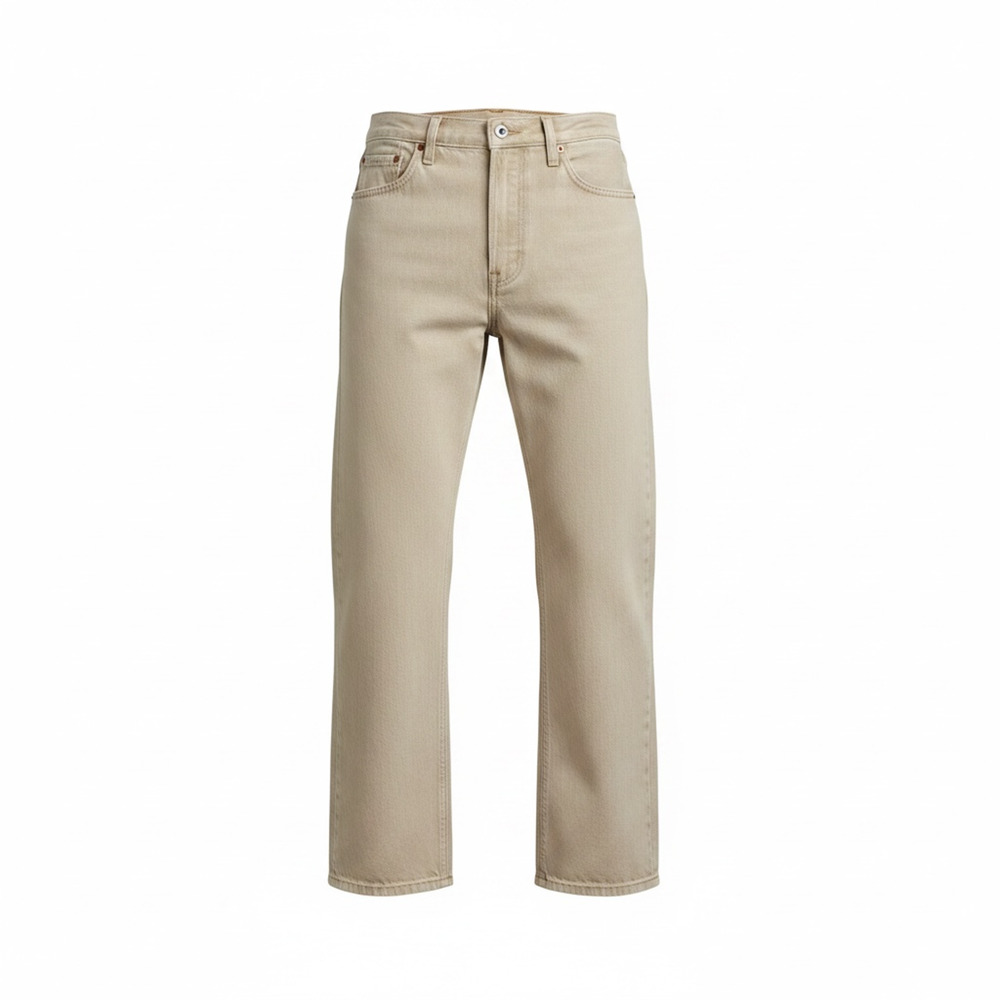 Levi's Premium 501 Crop Beige Jeans Size 27